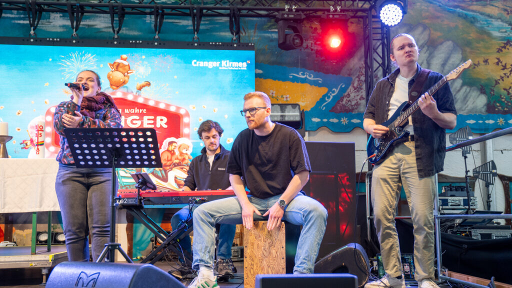 Zion Collective Cranger Kirmes Schausteller-Gottesdienst 3. August 2025. Foto: Fabian Przybyl, Faloco Fotografie